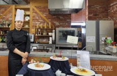 [정선]한국국제요리경연대회 단체전 금상 정선 디저트 이끈 리더 김민희 씨