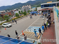 [양구]양구군청 공무원 코로나19 확진… 군청·읍사무소 폐쇄 등 방역 비상