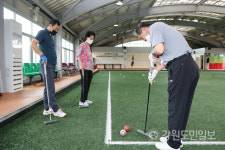 [양양]레포츠 메카 양양, 어르신들 위한 골프도 인기