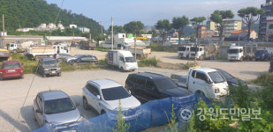 [삼척]삼척의료원 이전부지는 현 임시주차장…공사 시작 후 주차난 가중 우려