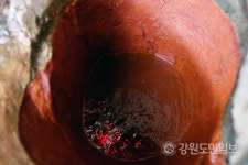 [인제]독특한 물맛의 인제 남전약수 한모금 마시면 배탈도 싸악