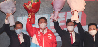 경선 승리 주역 '죽마고우' 권성동… 출마 전부터 지원사격