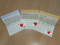 일자리 참여 어르신에 손편지 강릉 모산초 학생들 감사전해