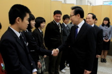 李 대통령, 마이스터고 개교식 참석