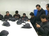 이 대통령, 사회적 기업 방문