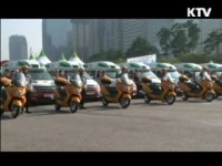 119 오토바이 구급대 실전 배치