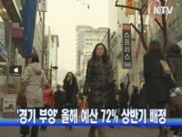 경기 부양 올해 예산 72% 상반기 배정