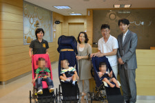 (주)이지무브, 중증 장애 아동에 맞춤형 유모차 기증