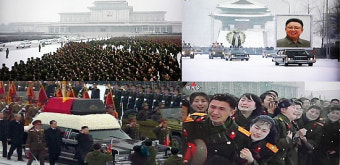 28일 김정일 위원장 영결식… 김정은, 운구행렬 속에서 눈물 흘려