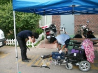 남부장복, 보장구 수리·정비 실시