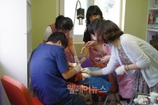 춘천예치과 의료봉사단, 의료서비스 취약 지역 진료 펼쳐