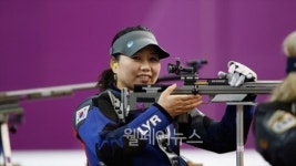 사격 이윤리, 1점차로 4위 