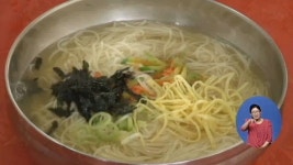 맛있는 국수 먹으면 장애인 도울 수 있어요
