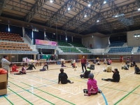 아산시장애인복지관, 어울림배드민턴 대회 진행