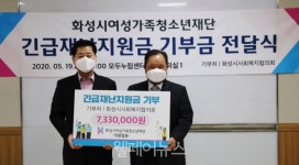 화성시여성가족청소년재단 직원, 긴급재난지원금 기부