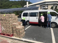 하당노인복지관, 취약계층 노인 위한 사랑의 생활용품 나눔