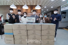 하당노복-안국건강, 취약계층 노인 건강식품 지원