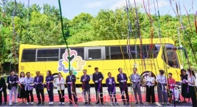 행복한우리복지관, 이동권 보장 휠체어 리프트 버스 도입
