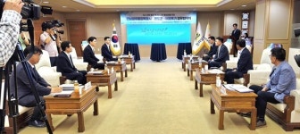 전남광주통합특별시-완도군-(주)오뚜기, 지역 농수산물 판로 확대 '맞손'