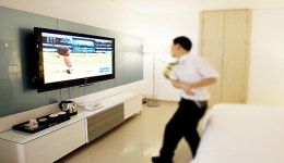 wii 카페에서 즐기는 닌텐도 wii를 모텔에서 즐긴다?