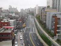 성동구,교통안전회관에서 금호유수지 1.5km구간 도로확장공사