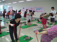 성동구 엄마들~ S라인 몸매가꾸기 시작한다!!!