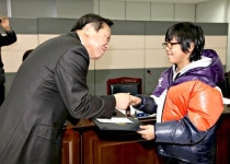 금천구체육회, 관내 운동부 학생 장학금 전달