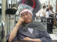 트위터 달인 이경규, 지금 나는 파마 중 사진 공개 폭소