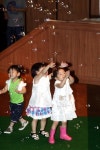 버블버블 레이저쇼 너무 신기해요