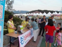 난계국악축제 편의 지원 영동 공무원들이 나섰다