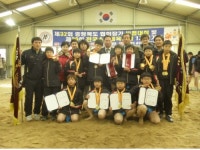 용천초 씨름부 눈에띄네