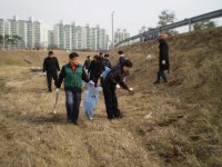 미평천 자연정화 활동