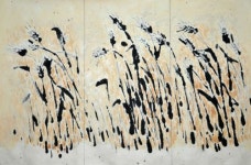 보리-생명, 90×60㎝, 한지에 먹과 채색, 2010