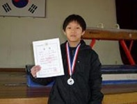 금산 동중 전진균 은메달