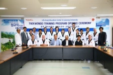 호주 태권도팀 주성대서 연수