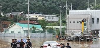 대구 노곡동 잠깐 비에 또 침수사고