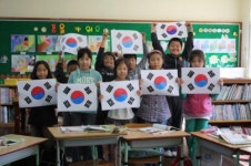보령개화초,나라 사랑 교육열기 후끈