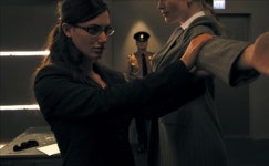 취업소재 심리극..이그잼