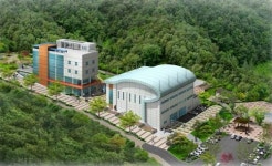국민체육센터 건립 첫삽