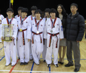 서산여중 태권도부 단체전 우승, 탄탄한 실력 뽐내