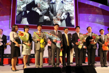 2010년 우정 CS대상 영동우체국 한선희씨 수상