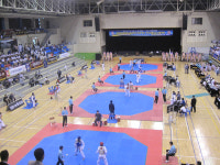 태권도 국대선수 선발대회, 청양서 성황