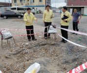 침수피해 현장 방문