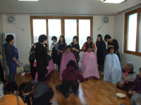 사랑의 가위손 마을회관에 떴다