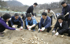 사랑의 나눔텃밭 조성