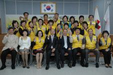 영동 추풍령적십자봉사회 탄생