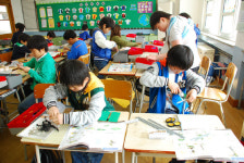 선진교육진천학교탐방106년 역사 인재 육성 요람