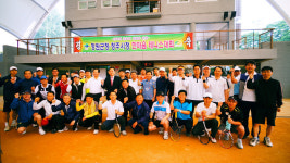 청주시·청원군 친목도모 한마음 테니스대회