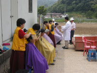 청원 산덕리서 이·미용 봉사