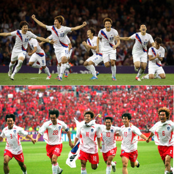 〔2012년 런던올림픽〕한국축구, 2002 한일월드컵전과 닮은꼴 4강 신화